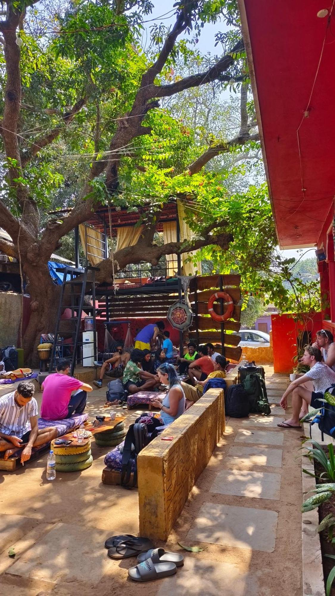Mitra Hostel Arambol Exterior foto